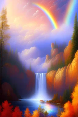 Ufo rainbow, intergalactique, trés belles couleurs, cosmic, colours, planet, gold, realistic, beau paysage futuriste