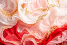 A beautiful and amazing background with white, gold, red and silver colors.