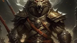 wolf god in war