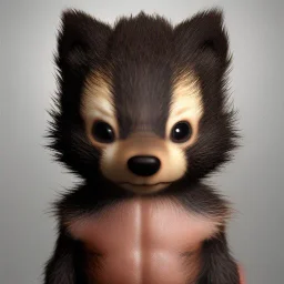 Baby wolverine cute