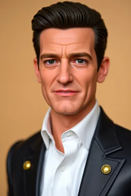 Action figure of Robbie Williams