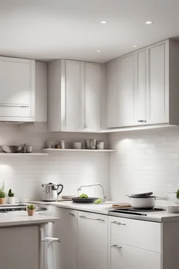 Sparkling clean kitchen