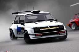 Renault 5 turbo car 4k , rally ,ultra realistic,concept 4k