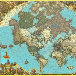 world map