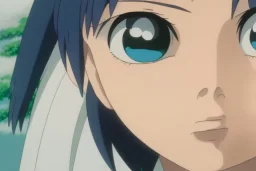 high detailed eyes close up, galaxy, anime, 8k quality