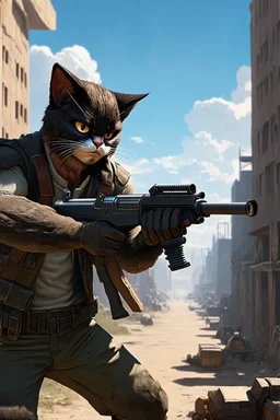 felix töten ganze stadt mit gewehr