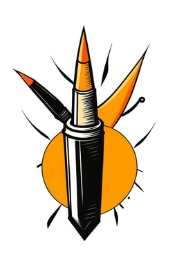 A logo consisting of pen and something that indicates learning difficulties