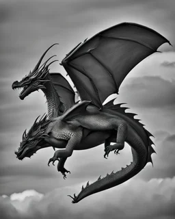 дракон в полете