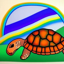 turtle and rainbow