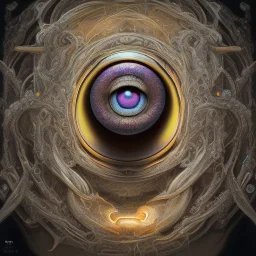 eye with road and tunnel in iris by naoto hattori, mihai criste, sara arasteh, clive barker, intricate, elegant, highly detailed, centered, digital painting, artstation, concept art, smooth, sharp focus, illustration, artgerm,