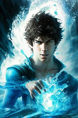 Percy Jackson with water powers