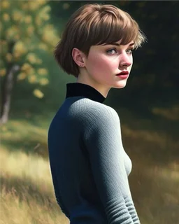 teen very short hair pretty realistic