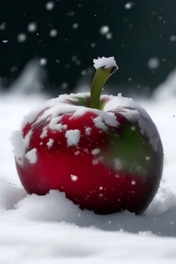 blanca nieves mordiendo la manzana