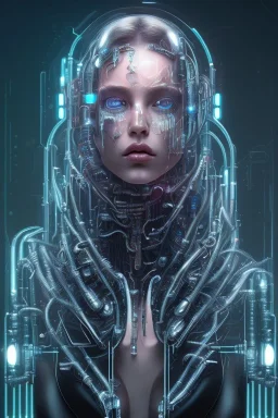 cyberpunk, head, cry women, portrai, face cry, perfect eyes, tron, cyborg, robot, cyborg, seven , perfekt, real, dream, hr giger