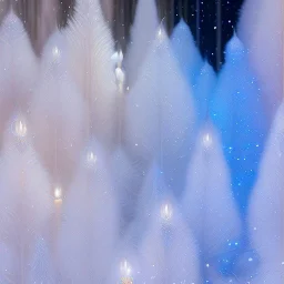 ultra detailed matte painting of many tiny epic fantasy ice flowers and many tiny semi transparent white snowflakes, majestic, intricate, masterpiece, insanely detailed, 4k resolution, cinematic smooth, intricate details , soft smooth lighting, vivid pastel colors, iridescent accents