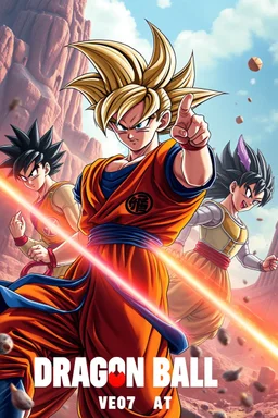 dragon ball movie poster photorealistic