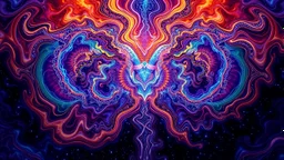 Create an image based on the work of Alex Grey