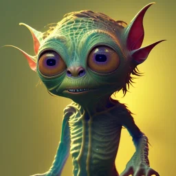 pixar art style of cute gollum in native environment, monotone color, full body, by mobeius, au naturel, hyper detailed, digital art, trending in artstation, cinematic lighting, studio quality, smooth render, unreal engine 5 rendered, octane rendered, art style by klimt and nixeu and ian sprigger and wlop and krenz cushart