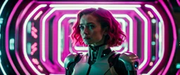 "Her" sci-fi film, android, artificial Intelligence, open source, Lush void, Dystopia, futurism, cyber, imperfection, natural lighting, cinematic, Fuji Film, Anamorphic lens, 2040s, deep depth of field, Solarpunk