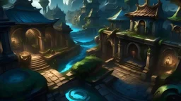 the mid lane of the world of league of legends