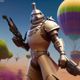 Secret character fortnite style Pixar render