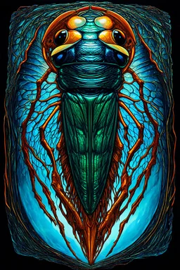 Chrysalis of solitude; neo-surrealistic optical art