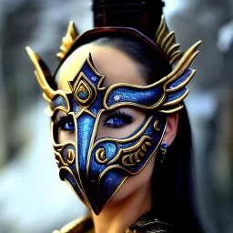 ultra detailed fullbody Portrait in oil on canvas of a beautiful busty woman with Skyrim Dragon priest mask ,extremely detailed digital painting, extremely detailed face,crystal clear Big eyes, mystical colors ,perfectly centered image, perfect composition,rim light, beautiful lighting, 8k, stunning scene,extremely sharp detail, finely tuned detail, ultra high definition raytracing, in the style of robert e howard and pablo oliveira and Ken Kelley and Ohrai Noriyoshi and Simon Bisley