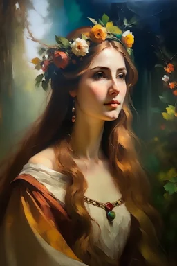 a painting of Lady Seraphina