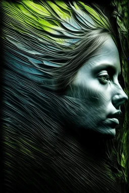 Hyper Realistic Aerial Grungy Dark-Grey Brush strokes on a dark rustic background with charcoals