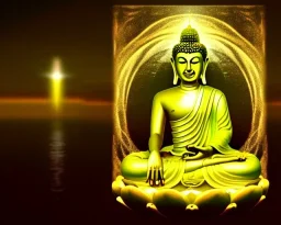 Buddha, bliss, hologram,