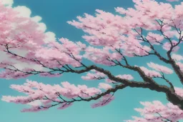 sakura tree, cherry blossom, 8k, noon, japan,