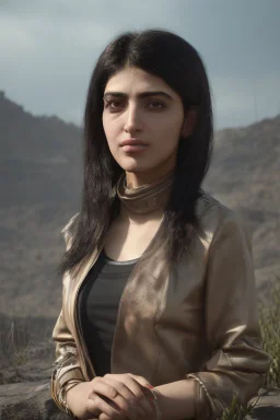 sad Iranian hot woman