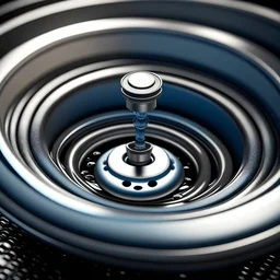 Water Down the Drain showing with the focus on the drain make in an illustration format