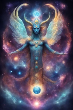 cosmic divine creature of magic and change