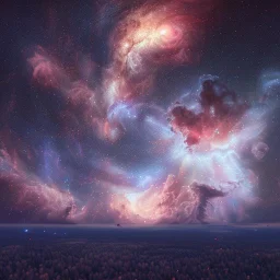 Look, it’s Full of Stars! Cosmic, phantasmagoric, dreamscape, fantasy, UHD 4K