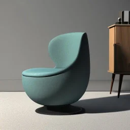 The Ball Chair is a true work of art that will make any space stand out. Our team of CGI experts has lovingly recreated this Mid-Century Modern Icon with careful attention to detail. If you're using a program other than C4D and redshift Render, materials will need to be created with the textures provided. Modeled to real-world scale, it contains 2906 polygons with PBR 4K & 8K textures