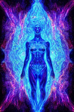 crystalline body activation; neo-surrealistic optical art