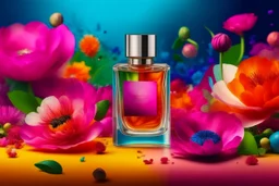 beautiful website for perfumes, ui, ux ,ui/ux, website, colorful, flowers, natural, photo realistic, 2022 design –v 4 –stylize 600 –q 2