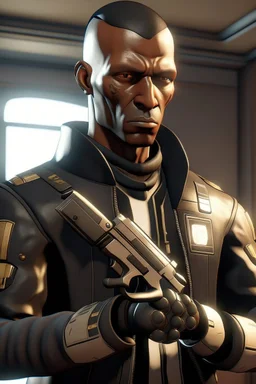 Colt, from Deathloop videogame