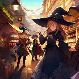  destroyed streetMarket, cute witch,