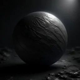 Planet , Hyper Realistic Aerial Grungy Dark-Grey Brush strokes on a dark rustic background with charcoals