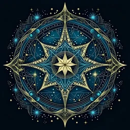 اروع تصميم نجوم جغرفيك