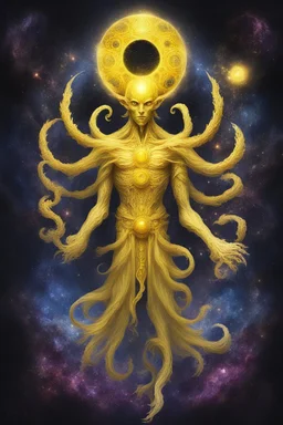 cosmos yellow elder god of ballance and perfection cosmic the creator