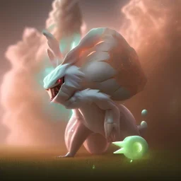 Mystery pokemon,Ambiance dramatique, hyperrealisme, 8k, high quality, lot of details, fit within portrait