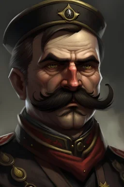 vampire sergeant, moustache