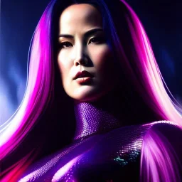 Ultra detailed fullbody Portrait in oil on canvas of beautiful Psylocke ,intense stare,extremely detailed digital painting, extremely detailed face,crystal clear Big eyes, mystical colors ,perfectly centered image, perfect composition, rim light, beautiful lighting,masterpiece,8k, stunning scene, raytracing, anatomically correct, in the style of robert e howard and Ken Kelley and Ohrai Noriyoshi and Simon Bisley and tomzj1