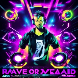 poster for rave project amv overload presents dj klorex