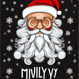 Holly Jolly Dude svg, Merry and Bright svg, Wavy Stacked svg, Merry Christmas svg, Winter, Holiday svg, Svg Dxf Eps Ai Png Silhouette Cricut