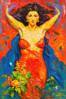 Triumph of the soul; Post-Impressionism; Fauvism