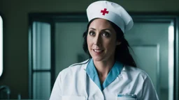 Catherine Reitman as a nurse during a nightmare